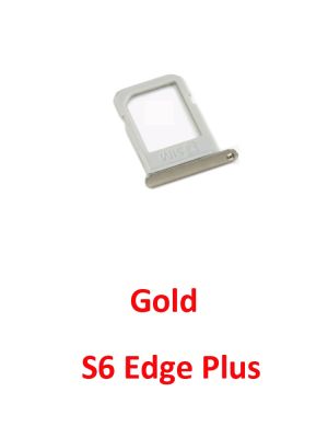 ถาดชิปซิมการ์ดสำหรับ Samsung S6 Edge Plus S6 + G920 G925โทรศัพท์ของแท้ G928อะแดปเตอร์ตัวยึดช่องใส่ซิมไมโครการ์ด SD ใหม่พร้อมขา