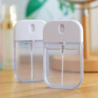 1Pc Transparent Empty Spray Bottles 35ml Plastic Mini Refillable Container Empty Cosmetic Containers Travel Perfume Cleaning Gel Travel Size Bottles C