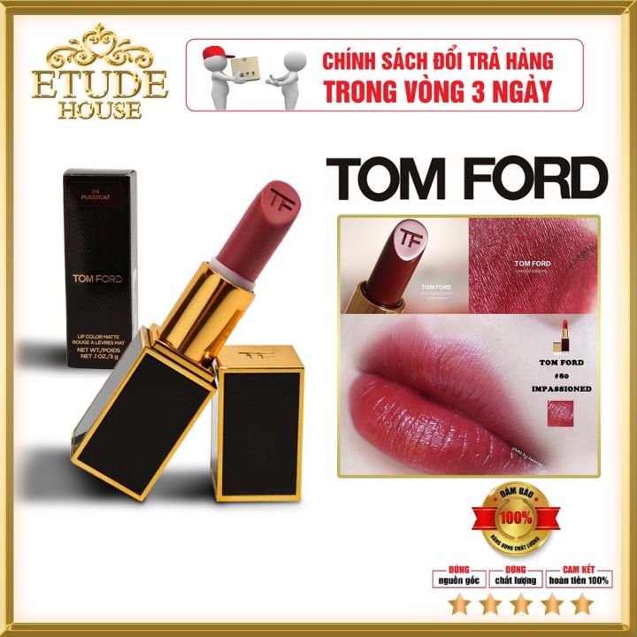 CHUẨN AUTH 100% ĐỦ BILL,Son Tom Ford cao cấp HOT SALE (SẴN 17 MÀU HÓT ) ĐÃ  CÓ MẶT TẠI ETUDE HOUSE 