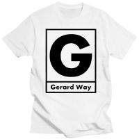 GERARD WAY Chemical Romance Logo Black &amp;amp White T Shirt Tee 100% Cotton XS-6XL