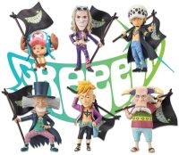 GReeeeN Set ของแท้ JP แมวทอง - WCF Banpresto [โมเดลวันพีช] (6 ตัว)