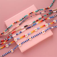 【CW】◎☈✘  Daidy Colorful Beads Anklets Adjustable Leg Foot Beach Jewelry Gifts