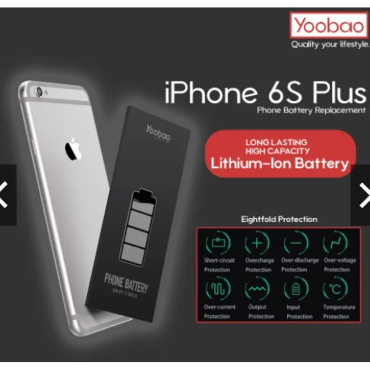 YOOBAO iPhone 6 2200mAh and iPhone 6s 2200mAh Battery Replacement Fast