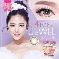 [สายฉ่ำวาว] Jewel 4 Tone kittykawaii คอนแทคเลนส์เกาหลี คอนแทคเลนส์ บิ๊กอาย bigeyes contactlens คอนแทคสายตา คอนแทค