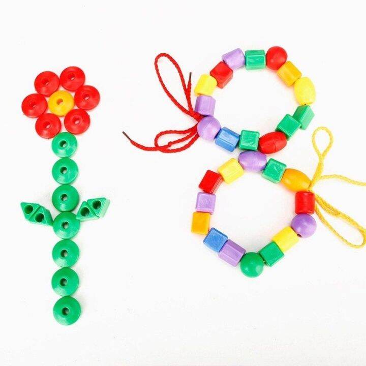 Plastic Lacing Beads 60pcs Lazada PH