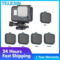 TELESIN Polarizer CPL ND4 ND8 ND16 ND32 For Gopro 5 6 7 Black CPL ND Lens Filter For Gopro Hero 5 6 7 Black Camera Accessories