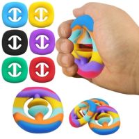 【Free-sun】Squeeze Snap Sensory Tool Fidget Toy ยาคลายเครียดออทิสติก