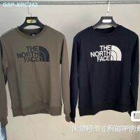 ₪ เสื้อสเวตเตอร์แนวสปอร์ตลาย NORTH FACE สำหรับทั้งหญิงและชายสไตล์เดียวกันกีฬากลางแจ้งระบายอากาศได้เสื้อแขนยาวคอกลมบวกขนแกะ