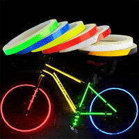 Feng Qioa shop1 PC 8m Bicycle Reflective Sticker Luminous Safety Body Sticker