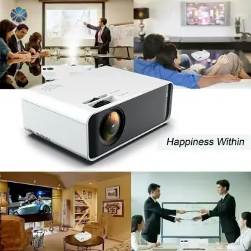VIUIO HY300 Projector 8000 Lumen Video Netflix  180° rotation  adjustment HP wireless projection Classroom Projector Android11.0 System U  Disk Projector