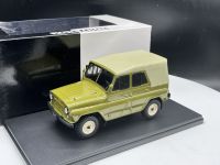 White 124 Scale UAZ 469B ของขวัญสำหรับสะสมโมเดลรถอัลลอยหล่อ