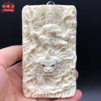 ❡❈ↂ Ivory Ksitigarbha Bodhisattva Big Pendant Pixiu Ksitigarbha Handle Pieces Safe Car จี้ตกแต่ง