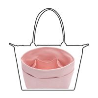 Purse Insert Organizer For Longchamp Shopper Bag Women Travel Handbag Inner Shaper New Material Plush Liner Storage