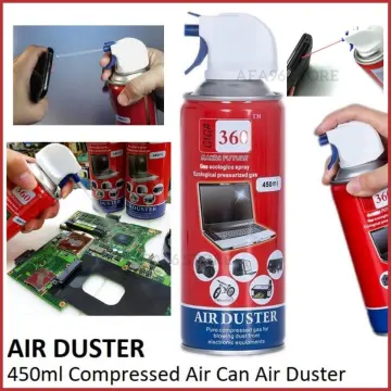 Compressed Air Duster - 450ml - 2 Cans