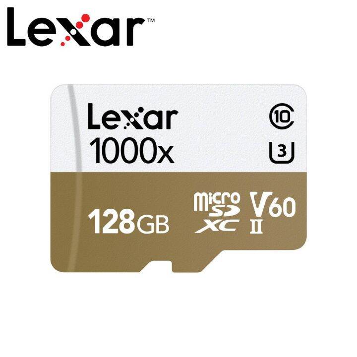 Lexar Professional 1000x microSDHC?/microSDXC? UHSII cards 128GB