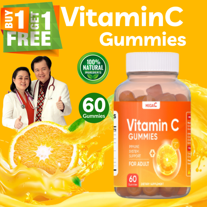 Mega C Vitamin C Gummies Whitening Collagen Gummies Biotin Gummies ...