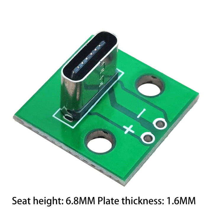 pcbfun-usb-ชนิด-c-เบรคเอาท์บอร์ดอนุกรมพื้นฐานประเภทคอนเนคเตอร์ตัวเมียฝ่าวงล้อมบอร์ดคอนเวอร์เตอร์-pcb