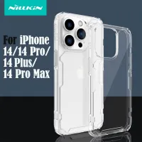 {L electronic shell} Nillkin สำหรับ iPhone 14 Pro Max กรณีสำหรับ IPhone14ธรรมชาติ Pro ใสใส TPU PC ฝาครอบป้องกันสำหรับ iPhone 14 Pro/ 14 Plus