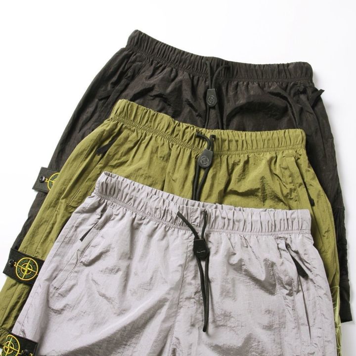 stone-island-stone-island-metal-nylon-american-shorts-correct-version-loose-quick-drying-summer-five-minutes-of-pants