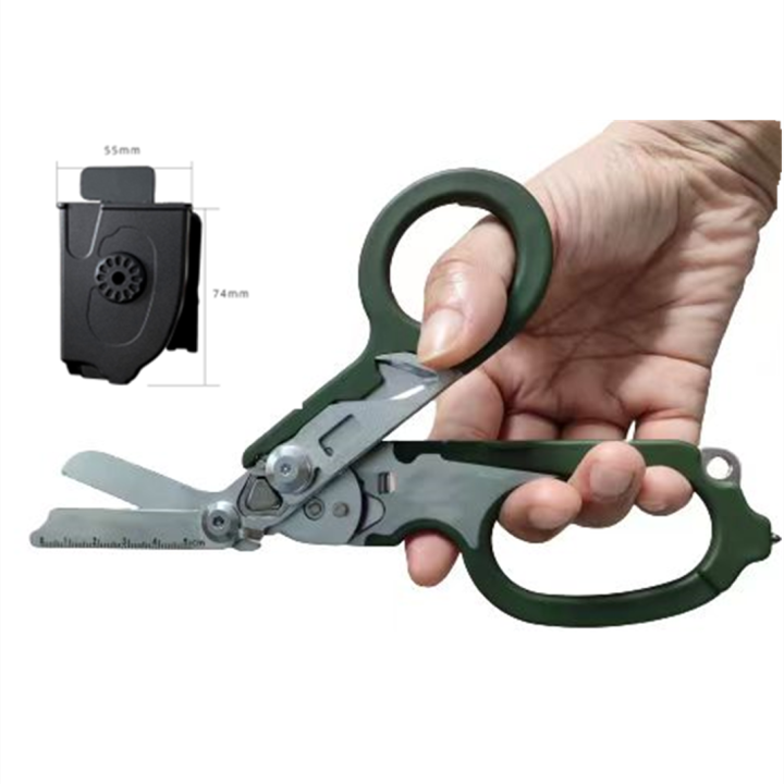 Raptor Emergency Response Shears Tactical Trauma Scissors With Holster