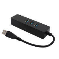 10100Mbps USB3.0 Ethernet Adapter USB HUB 3พอร์ตสำหรับแล็ปท็อปคอมพิวเตอร์การ์ดเครือข่าย USB To RJ45 Lan USB Ethernet HUB