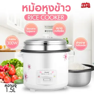 Stainless steel electric on sale rice cooker