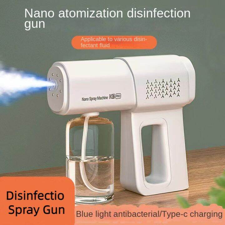 K5 Wireless Nano Atomizer spray Disinfection spray Gun Sanitizer spray