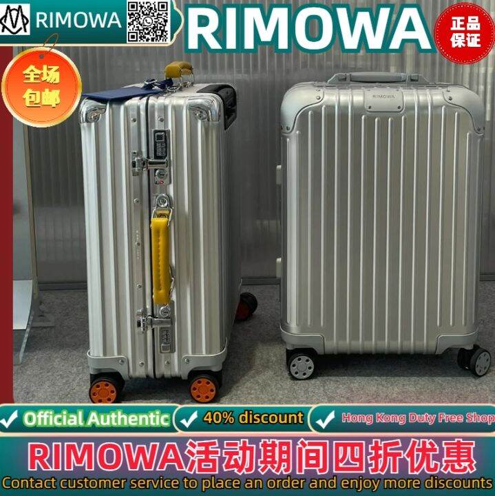 Rimowa Original Luggage with Wheeled Luggage Cabin Size Luggage Check