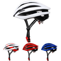 LED Light Helmet Integrally-molded Cycling Enduro Helmet Outdoor Sports Road Mountain MTB Bike Helmet With LED Warning Lights