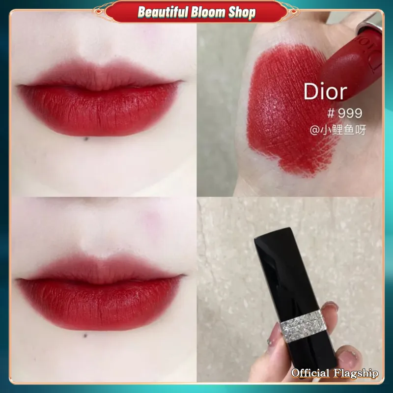 Son Dior Rouge 772 Classic Matte  From Satin To Matte