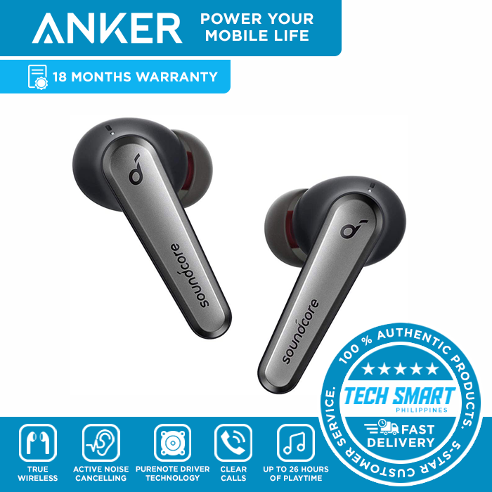 Anker Soundcore Liberty Air Pro True Wireless Earbuds, Targeted Active  Noise Cancelling, PureNote Technology, Mics for Calls, 26H Playtime,  HearID Personalized EQ, Bluetooth 5, Wireless Charging Lazada PH