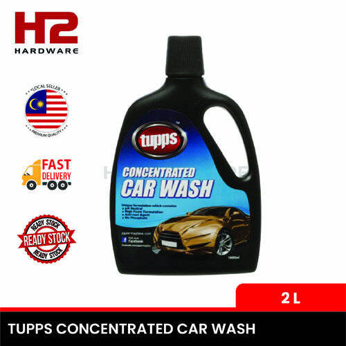 Tupps Concentrated Car Wash Car Shampoo Lazada