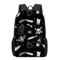 Gothic Skull girl 3D Print School Backpack for Boys Girls Teenager Kids Book Bag Casual Shoulder Bags 16Inch Satchel Mochila