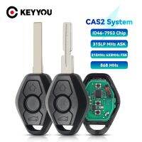 ระบบ CAS2 KEYYOU สำหรับ BMW 3/5 7ชุด E46 E60 E53 E83 E36 315LP ชิป ID46-7953 HU58กุญแจรถยนต์รีโมทใบมีด HU92