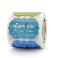 250Pcs New Thank you for your order stickers Bake Handmade Wrapping Paper Seal Labels Stickers Small Business Pretty Decoration Stickers Labels