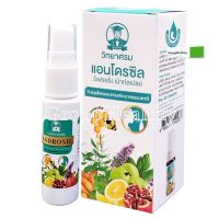 Androsil Refreshing Mouth Spray แอนโดรซิล รีเฟรชชิ่ง เม้าท์สเปรย์ สเปรย์พ่นคอ สเปรย์สำหรับช่องปากและลำคอ 15ml. 1 ขวด