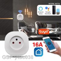 2023ytuc038 Tuya ปลั๊กรีโมท WIFI อิสราเอลพร้อมการวัดแสงรองรับการจับเวลาสำหรับ Alexa Voice Timing Outlet