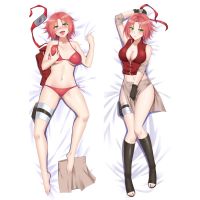 (ถ้ากำหนดเองติดต่อเรา) ปลอกหมอนหมอนโอตาคุซากุระฮินาตะเคสการ์ตูน Dakimakura Body Haking คอสเพลย์ Waifu ของขวัญกำหนดเองผู้หญิง