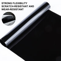 50*300cm Black Car Window Flim Privacy Sun Blocking Anti UV Window Tint Opaque Window Film Sticker for Car Bedroom Restroom