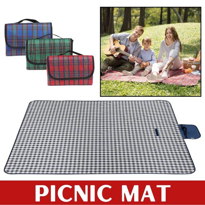 MW Waterproof Picnic Mat Foldable Travel Outdoor Camping Beach Mat Rug