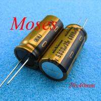 35V 6800uF +- 20 Capacitance Japan 100 ใหม่ FW ตัวเก็บประจุเสียง Electrolytic Capacitor RADIAL 20x40มม. 1pcs