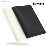 ☍❀ 100 Cotton Fabric High Quality Classica Solid Black Color White Twill Fat Quarter Home Textile Quilting Patchwork Cloth Telas