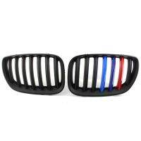 Car Front Bumper Mask Mute Black Racing In The Network Suitable For 2004-2006 BMW E53 X5 51137113733 51137113734