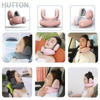 Noise Canceling Reduction U Shape Memory Foam Travel Neck Pillow For Car Train Airplane Travel sound insulation Travel pillows