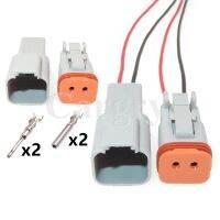 【cw】 1 Set 2P AT06-2S AT04-2P Automobile Wire Harness Socket DT04-2P DT06-2S Car Assembly