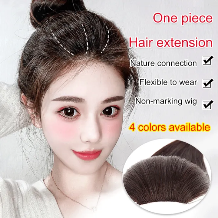 basevv NonMarking Clipin Hair Extension Increase Hair Volume Fluffy