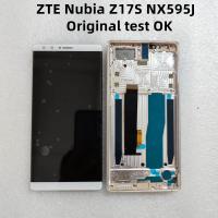 สำหรับ NX595J Z17S ของ ZTE Nubia หน้าจอ Lcd แสดงโทรศัพท์มือถือหน้าจอสัมผัสภายในและภายนอกอะไหล่โมดูลส่วนประกอบแบบบูรณาการ