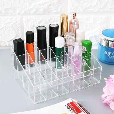 【jw】☂✔▦  24/6 Makeup Organizer Storage Display Holder Box 058