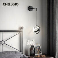 CHILLGIO Nordic Led Indoor Dining Room Bedroom Decor Fixtures Sconce Simple Luxuarious Mounted Lamp Vintage Iinterior Wall Light