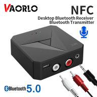 VAORLO NFC Bluetooth 5.0 RCA Âm Thanh Receiver Transmitter 3.5MM AUX USB thumbnail